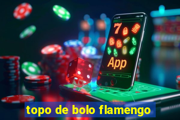 topo de bolo flamengo